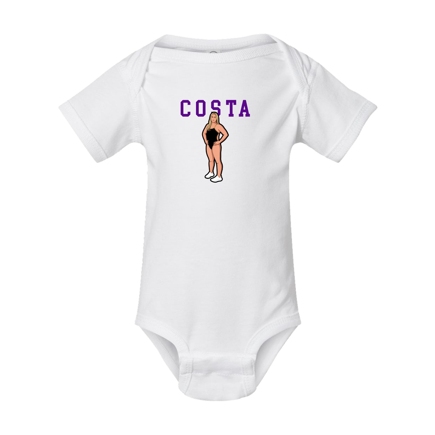 Baby Onesie — Shirsey in White