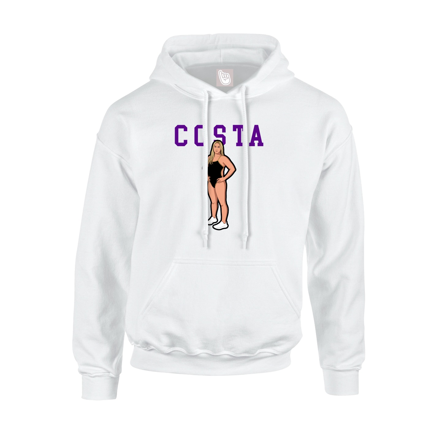 Youth Hoodie — Shirsey in White