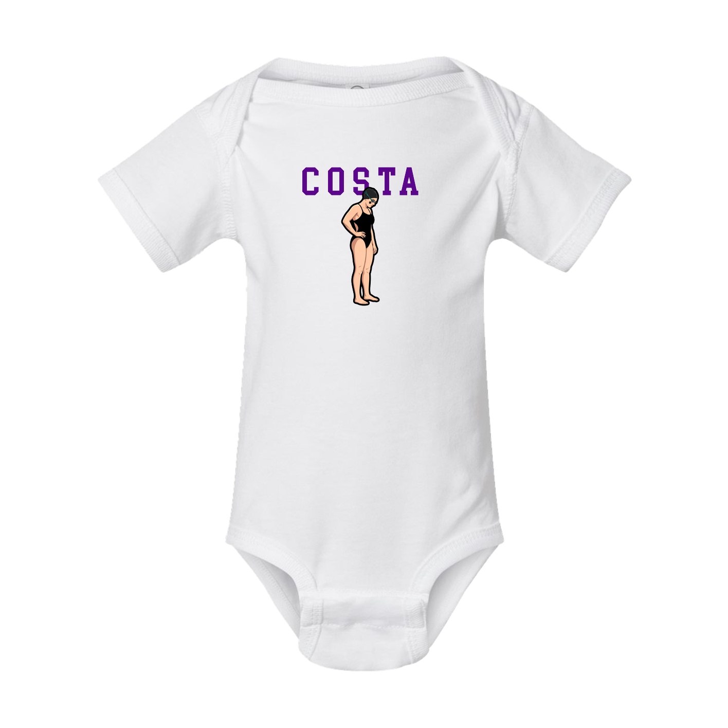 Baby Onesie — Shirsey in White