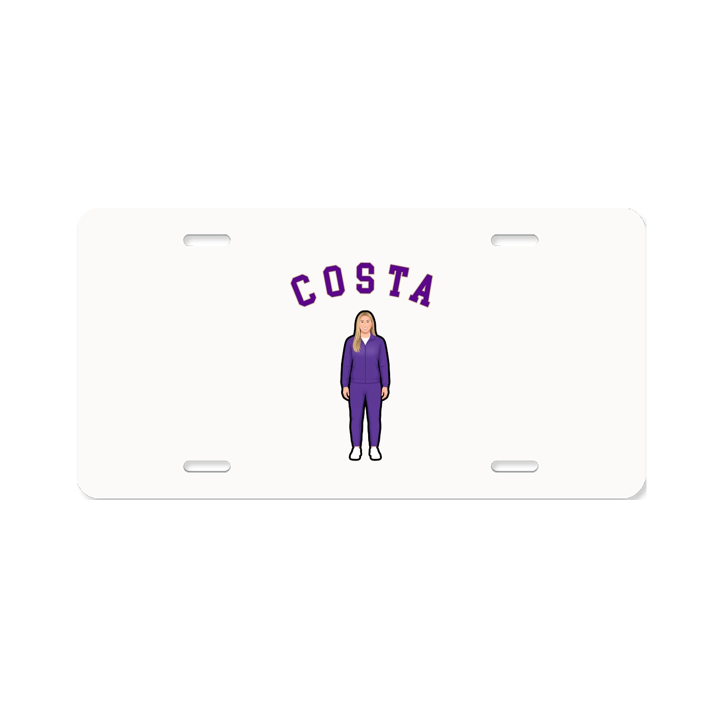License Plate — Shirsey Arch in Classic