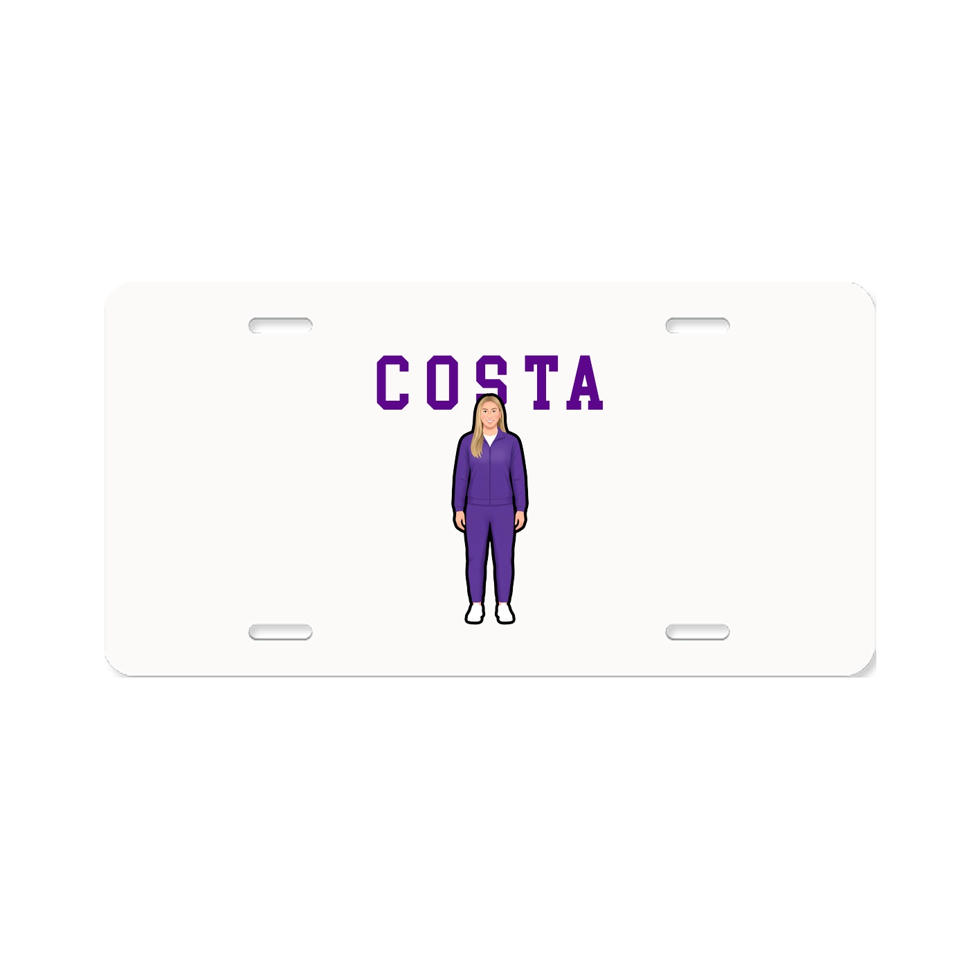 License Plate — Shirsey in Classic