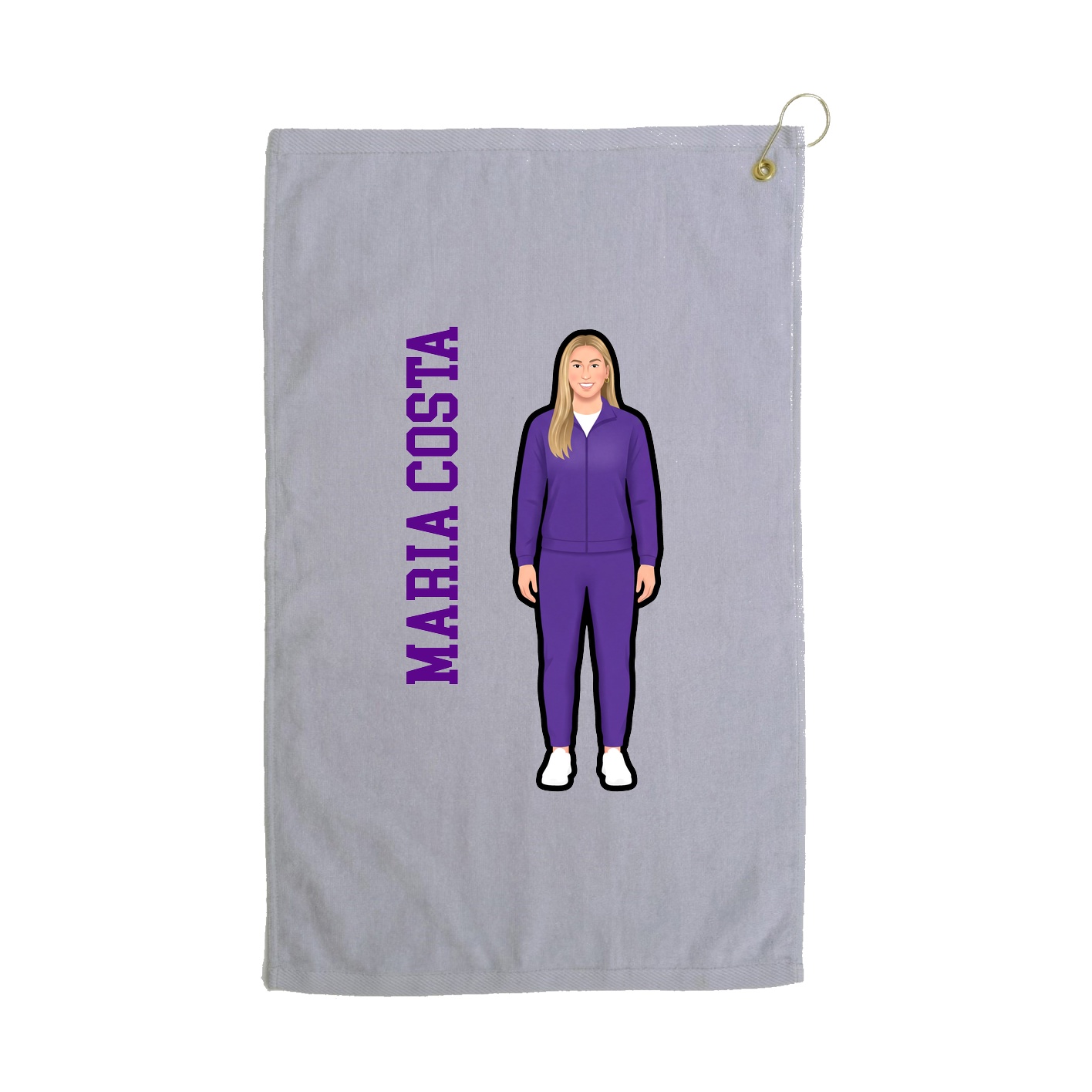 Terry Velour Golf Towel