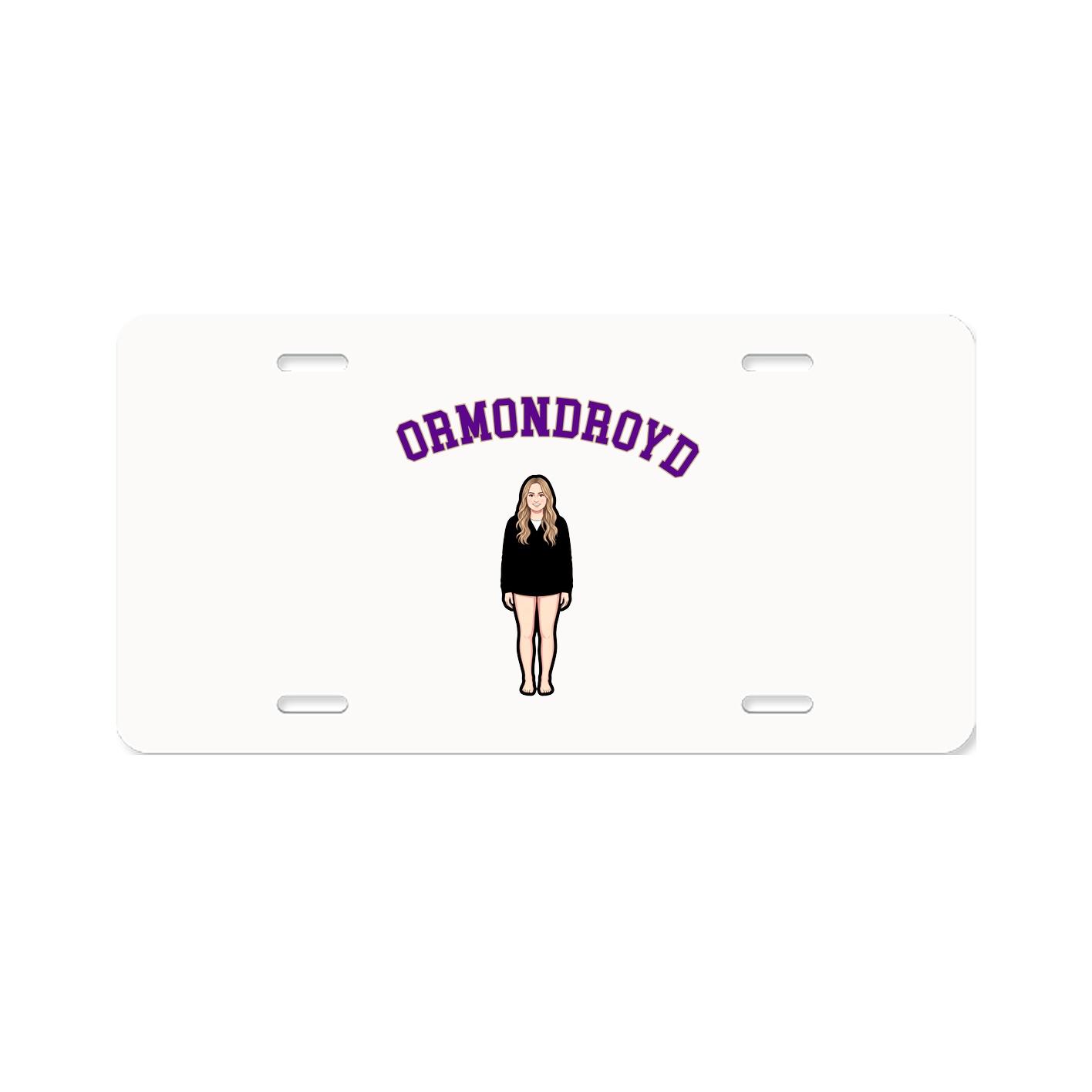 License Plate — Shirsey Arch in Classic