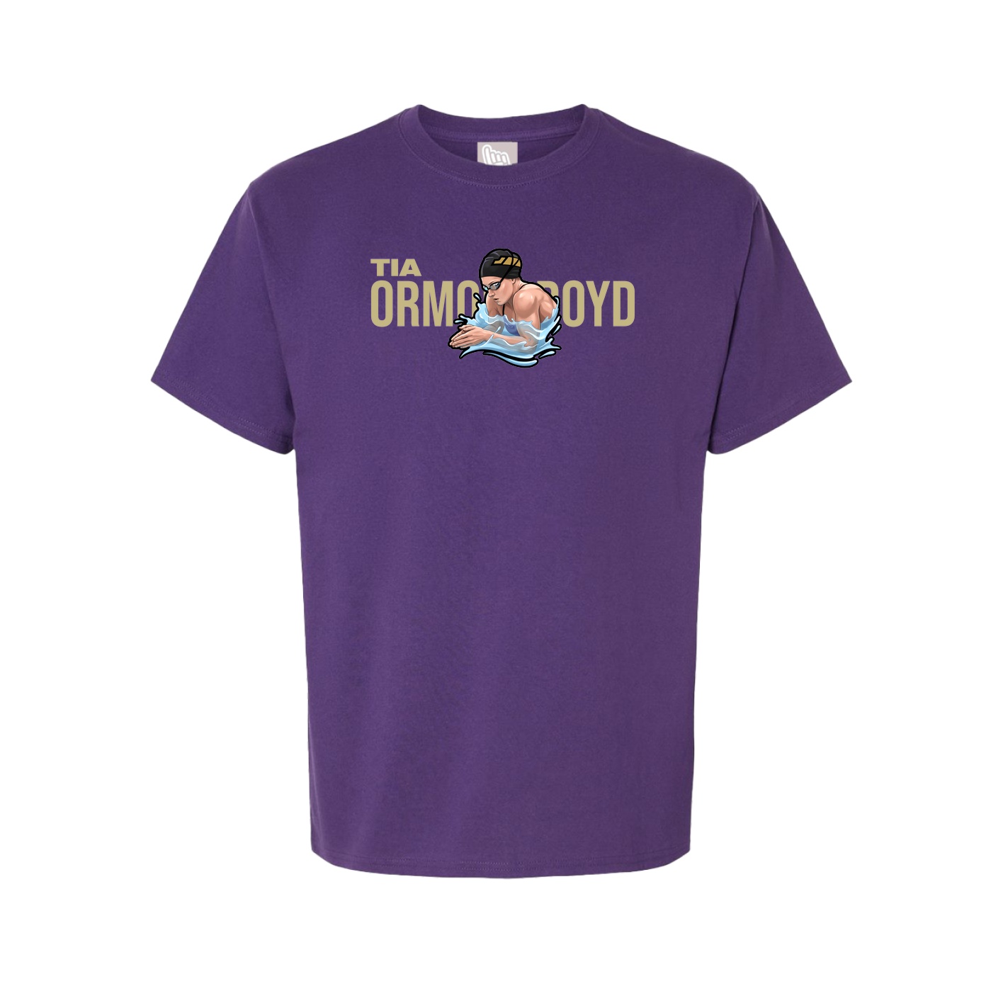 Tee — Player Name in Purple