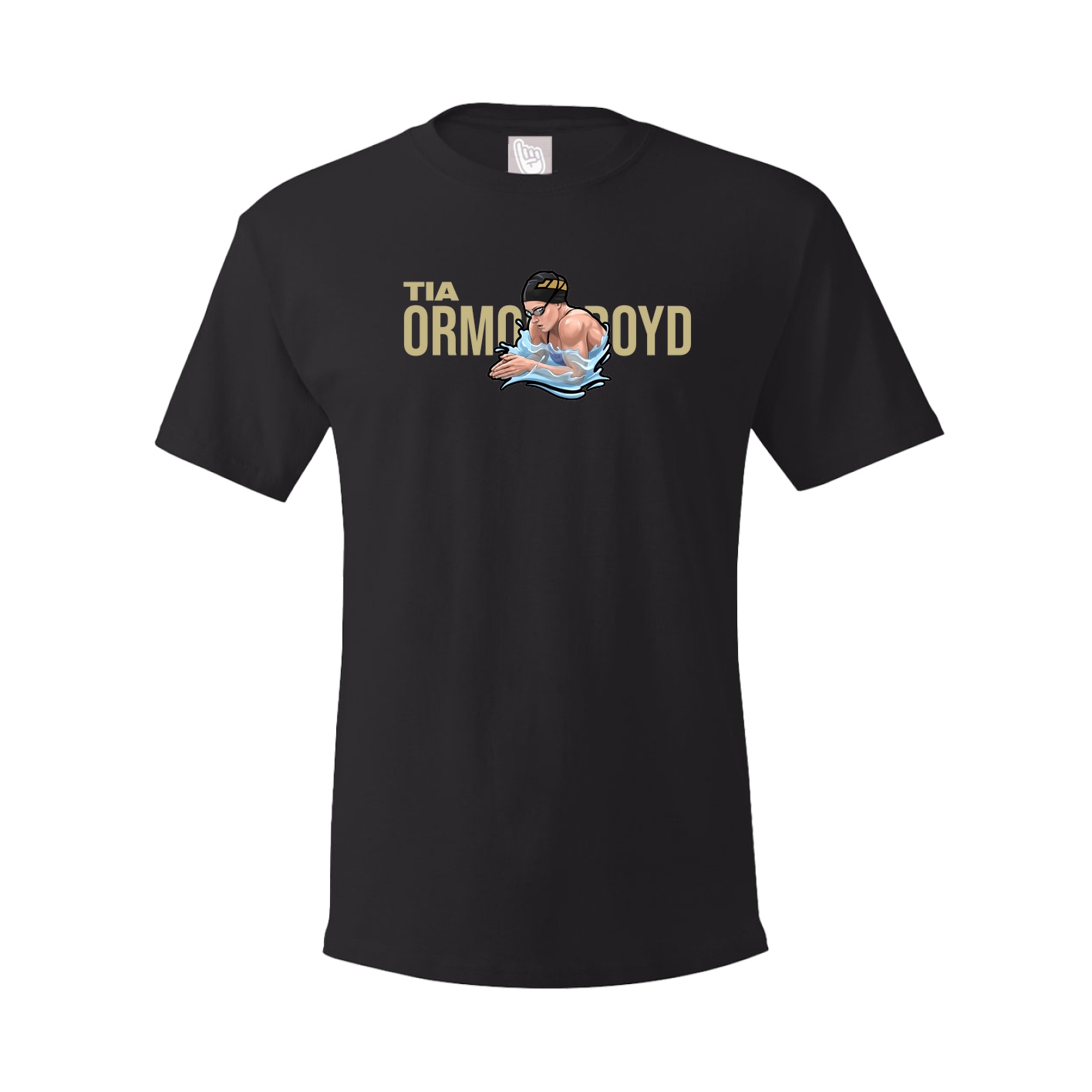 Youth Tee — Player Name in Black