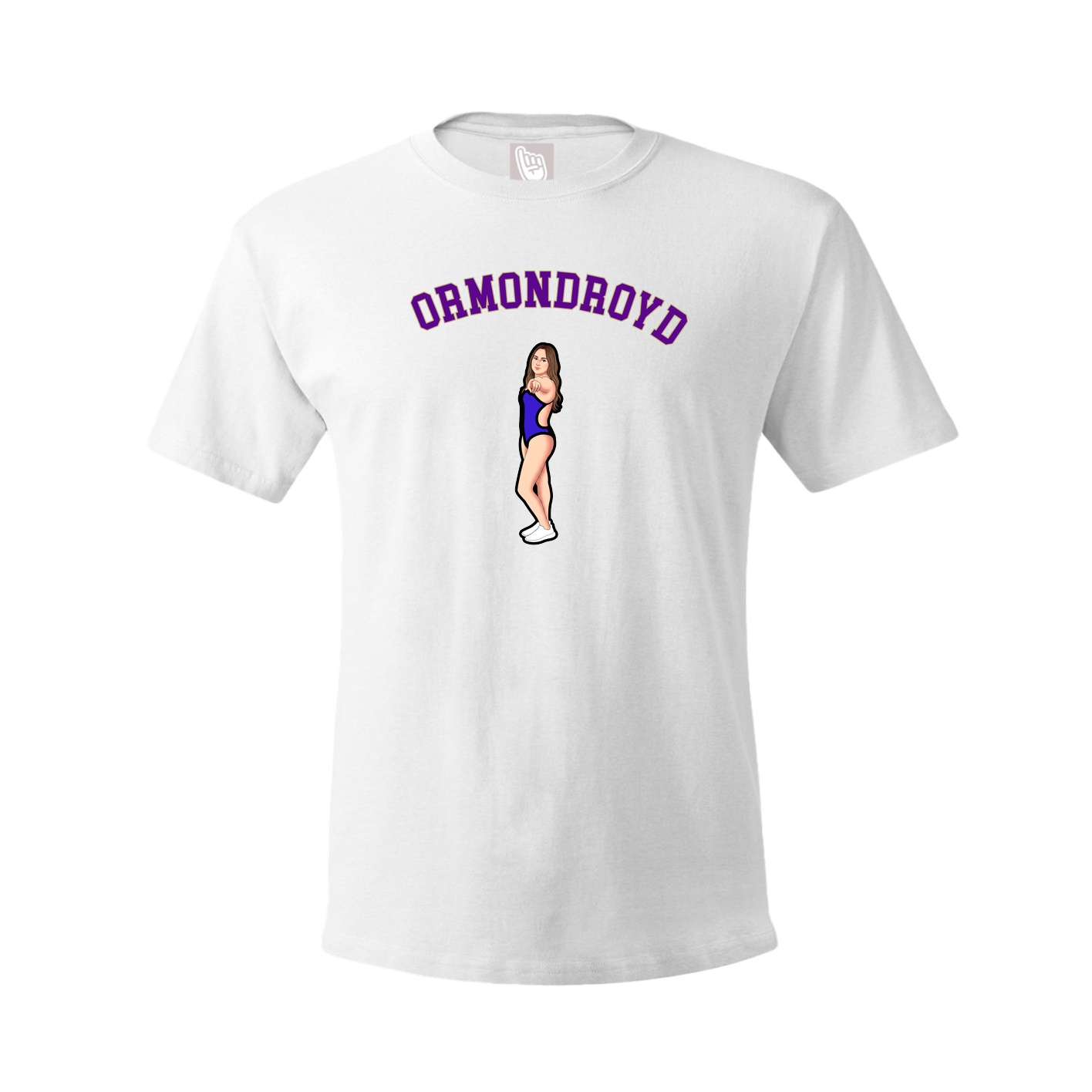 Youth Tee — Shirsey Arch in White