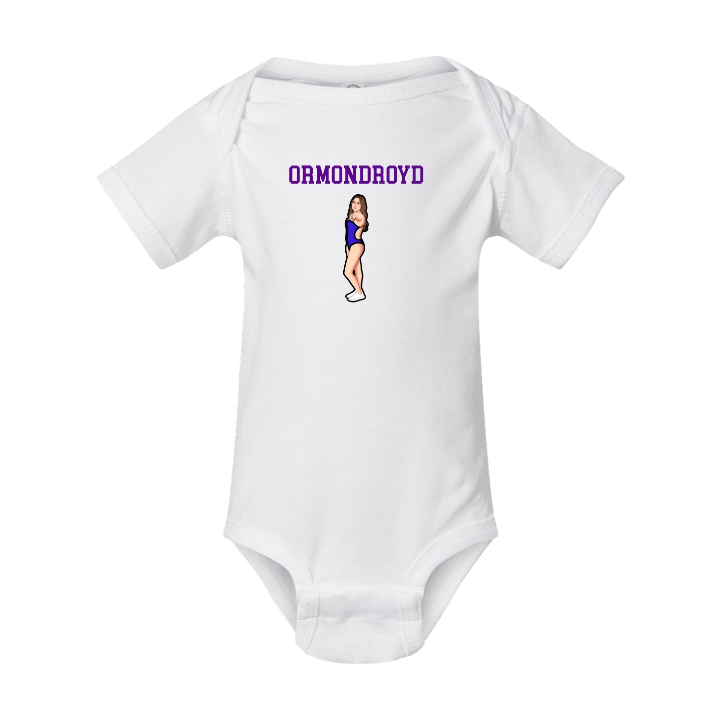 Baby Onesie — Shirsey in White