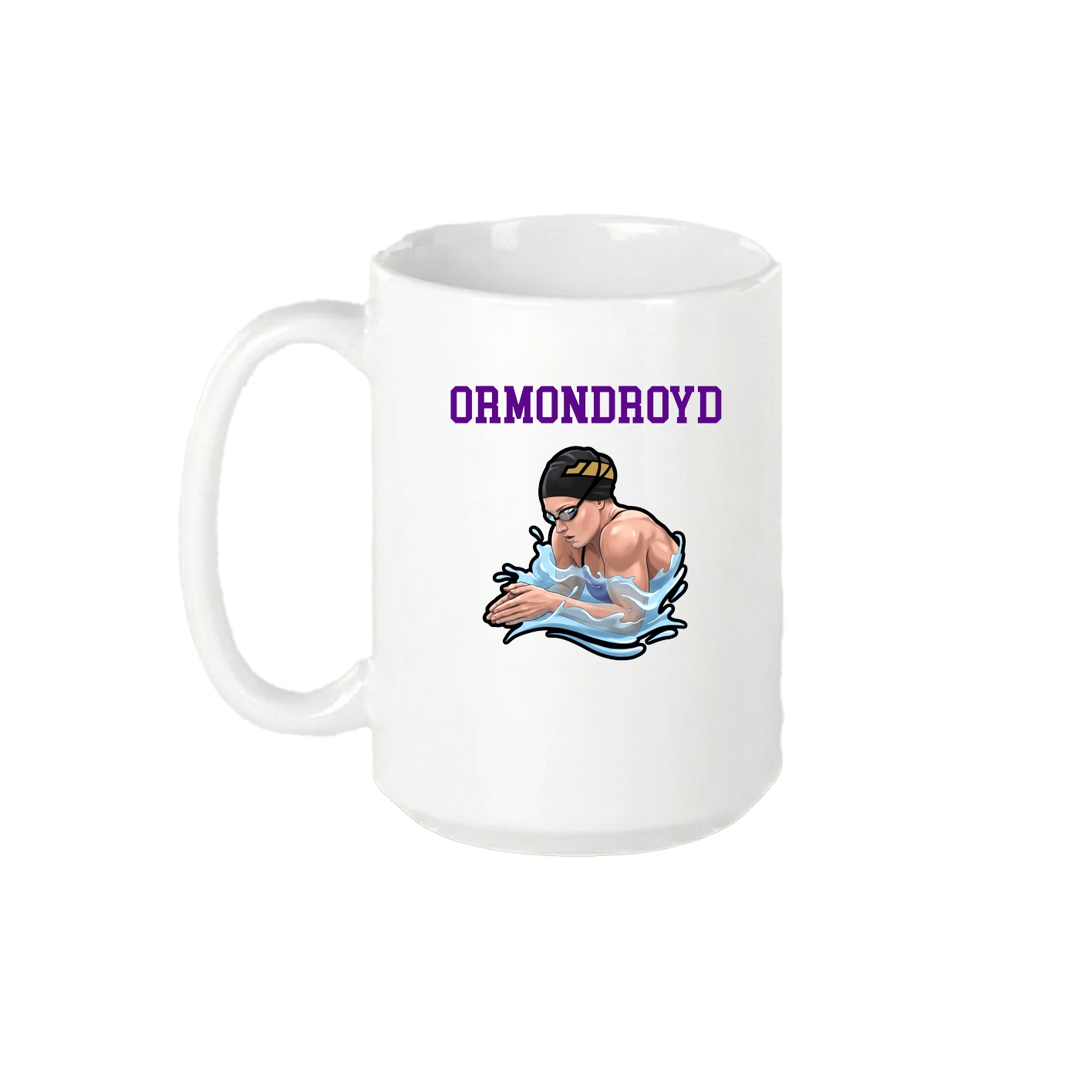 15oz Coffee Mug — Shirsey in White