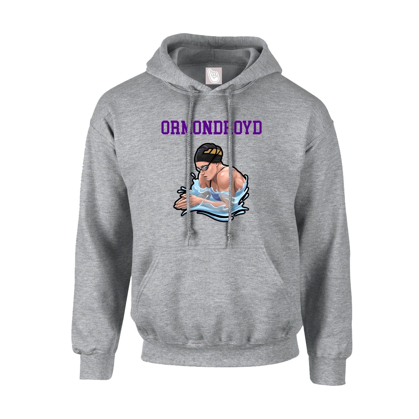 Hoodie — Shirsey in Grey