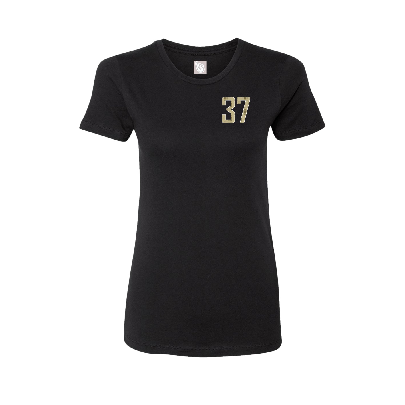 Womens Tee — Front Shirsy in Black