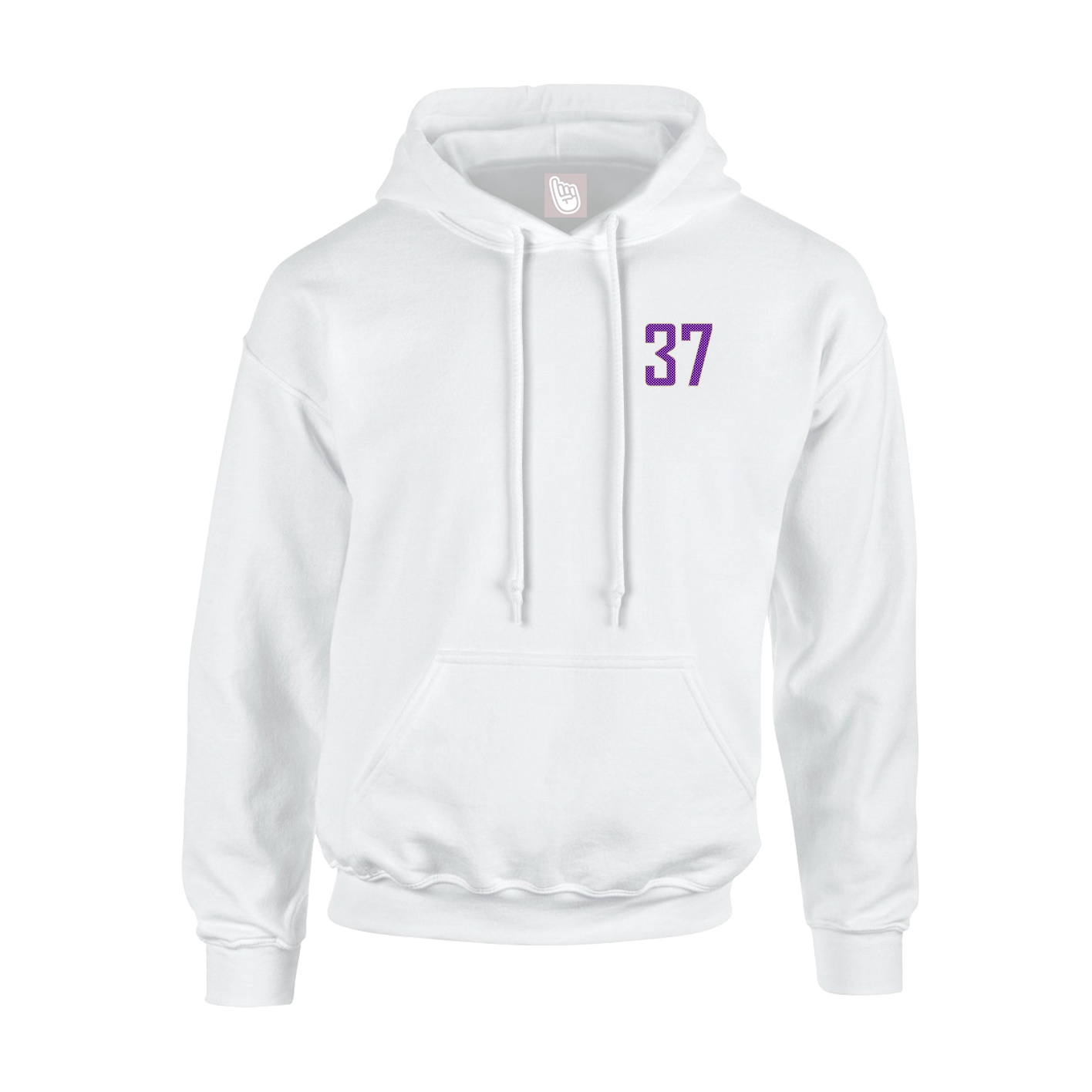 Youth Hoodie — Front Shirsy in White