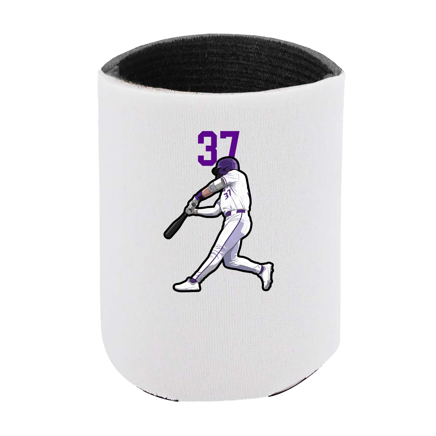 Can Holder — Number Top in White