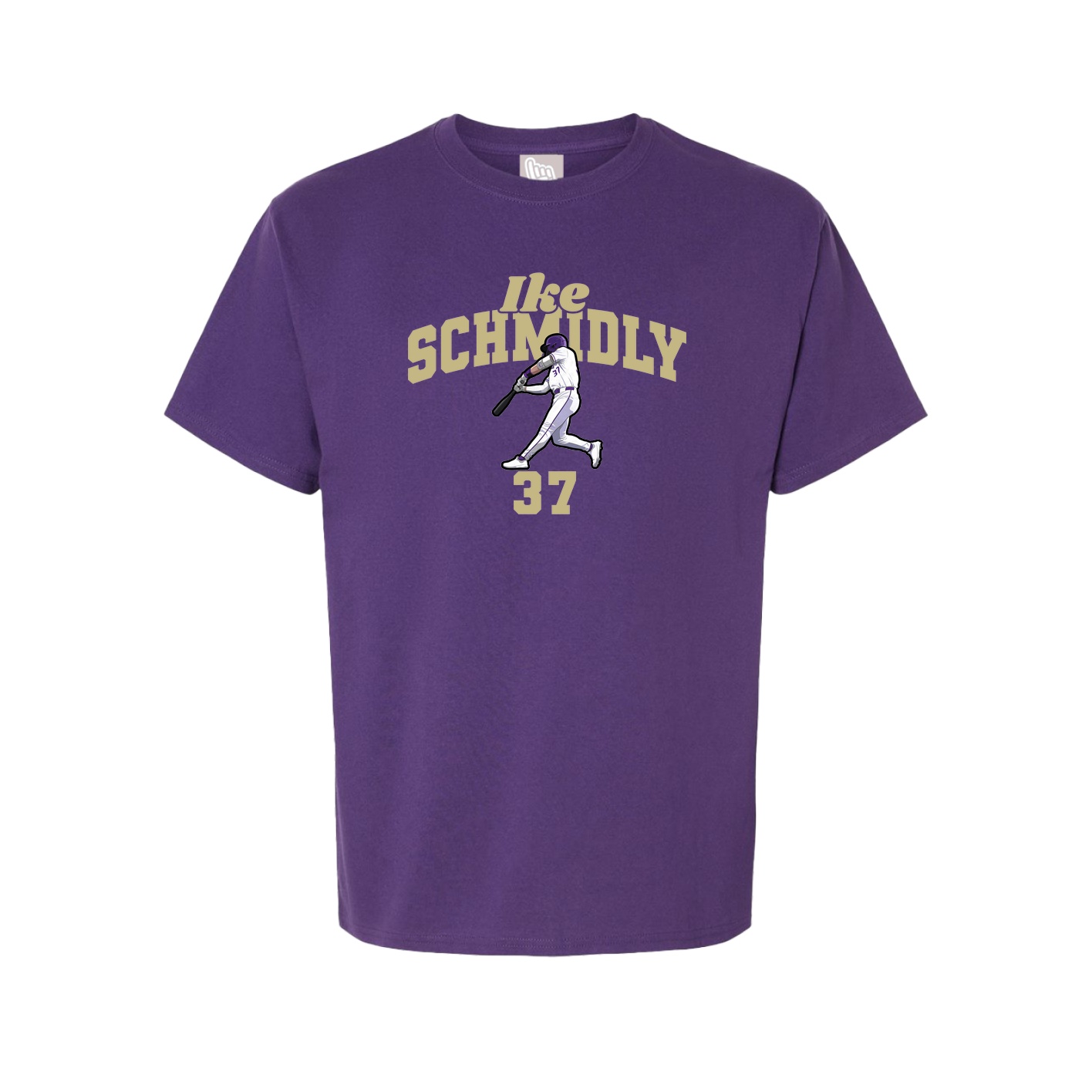Tee — Signature Arch in Purple
