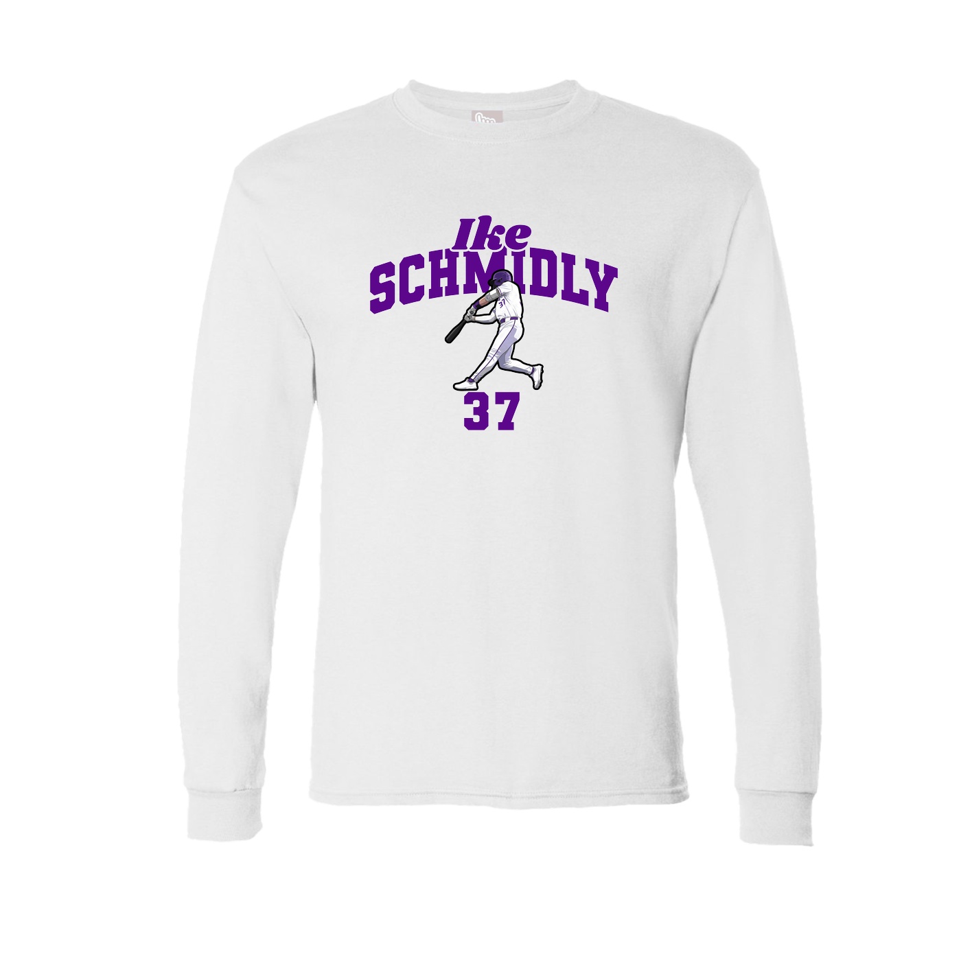 Long Sleeve Tee — Signature Arch in White