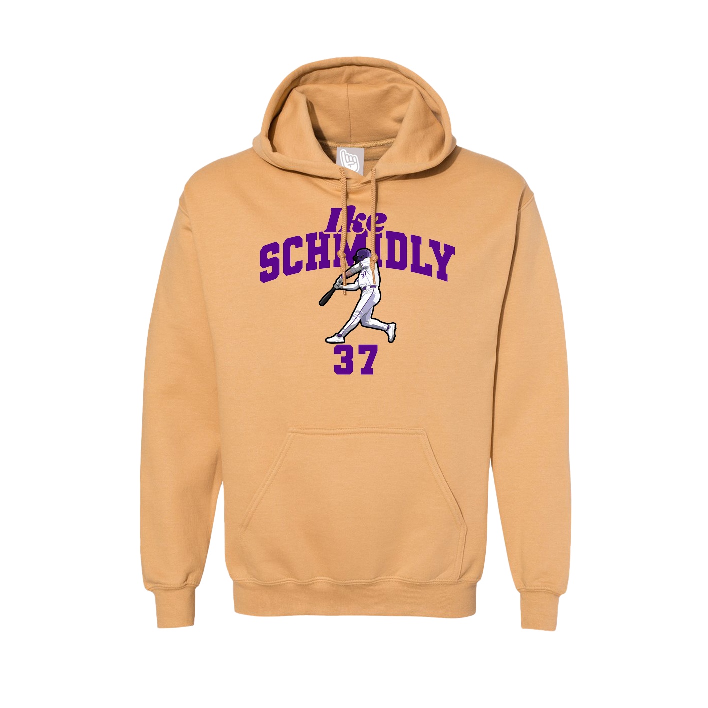 Hoodie — Signature Arch in Vegas Gold