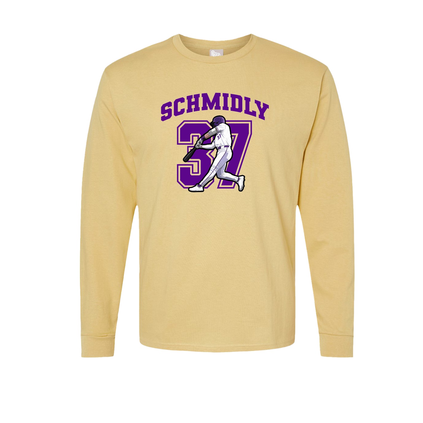 Long Sleeve Tee — Number in Vegas Gold