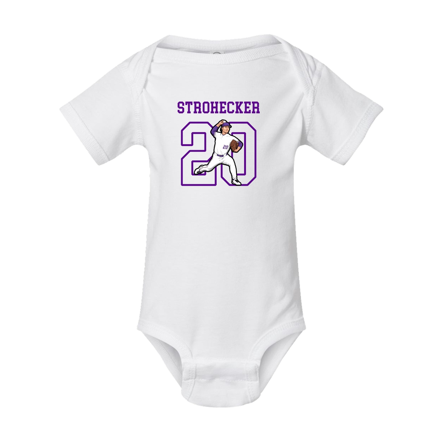 Baby Onesie — Shirsey in White