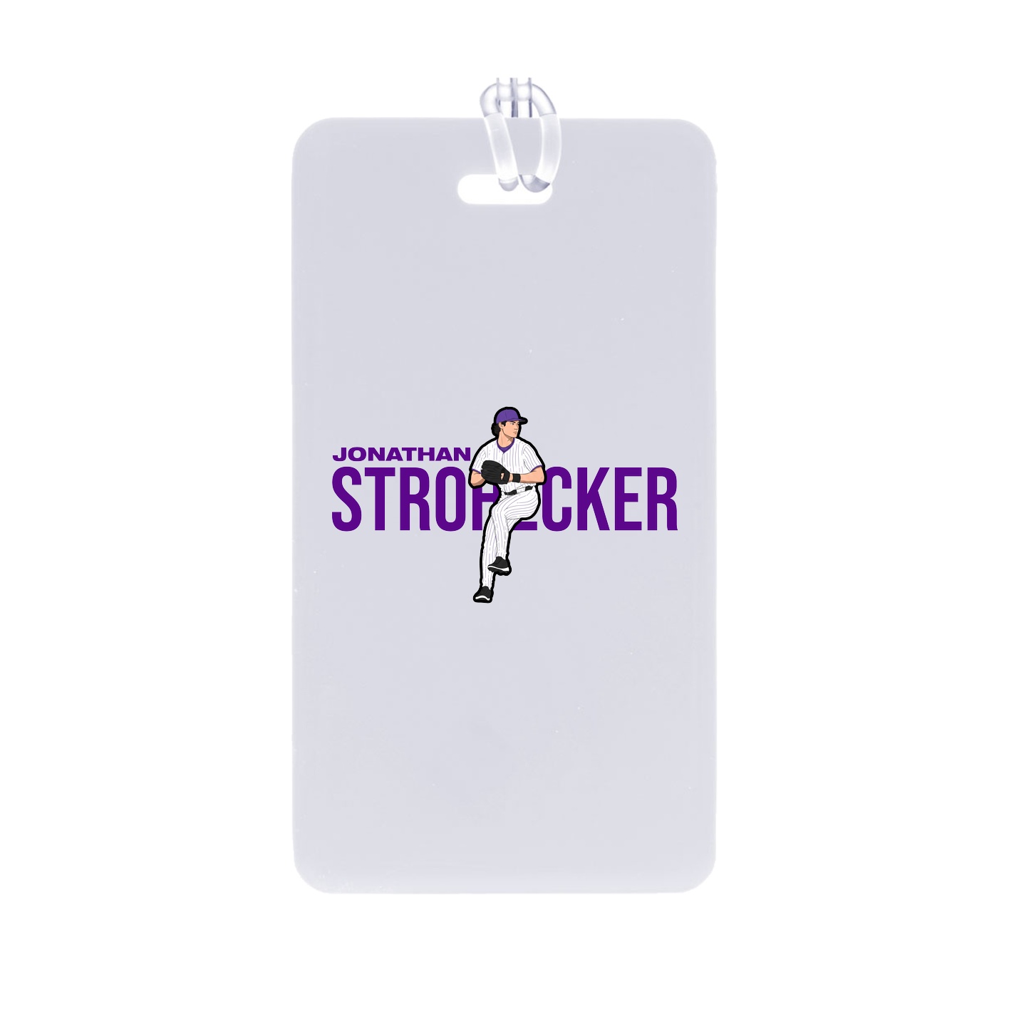 Bag Tag — Player Name in Classic