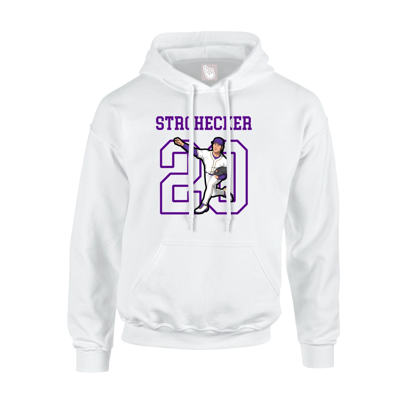 Youth Hoodie — Shirsey in White