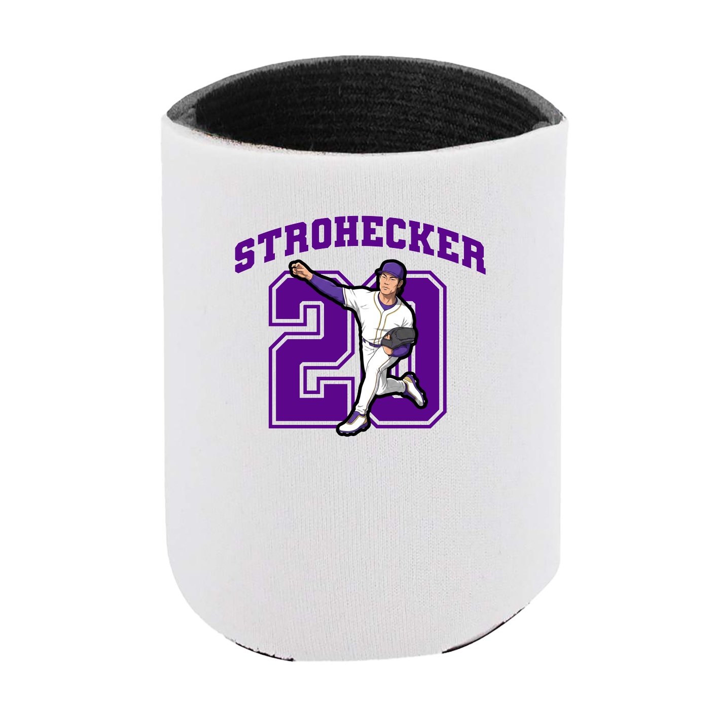 Can Holder — Number in White