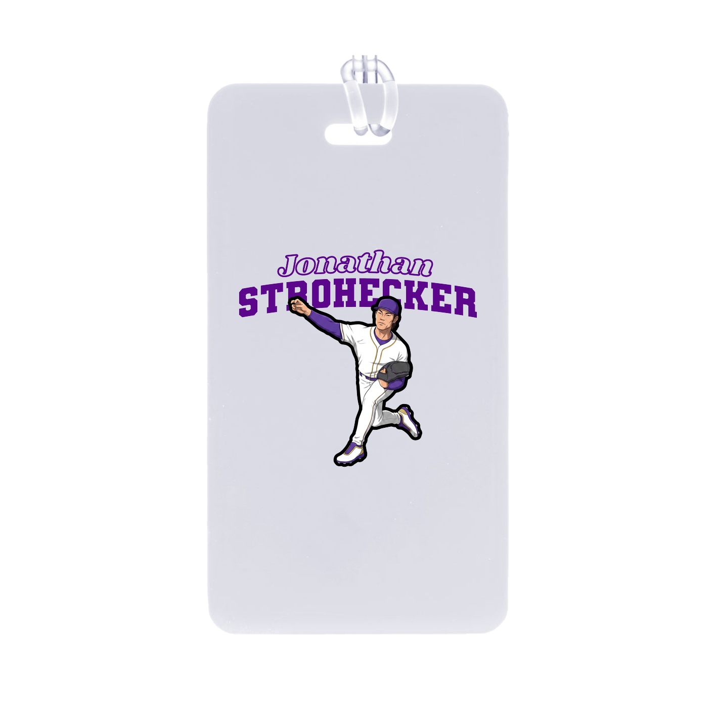 Bag Tag — Name Arch in Classic