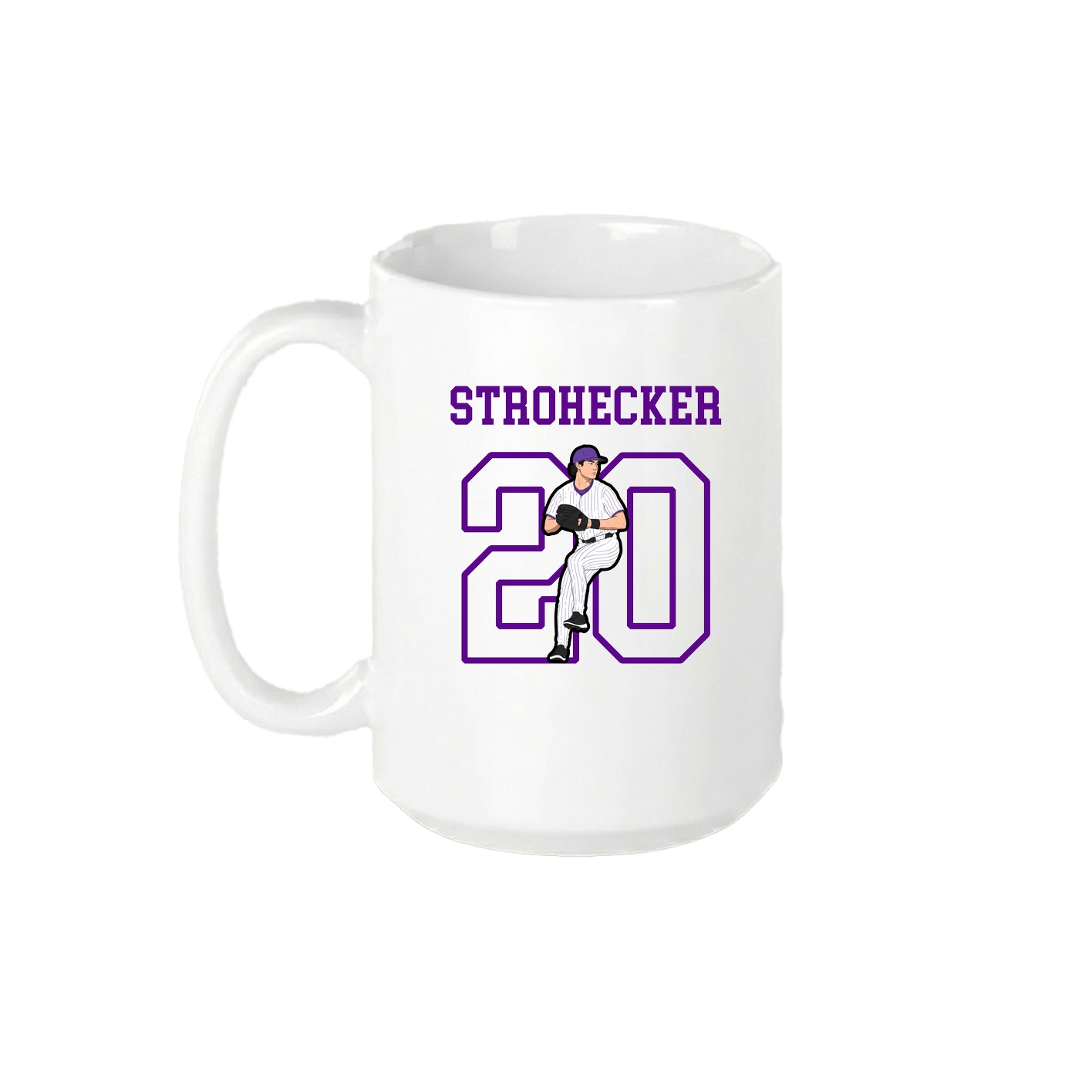 15oz Coffee Mug — Shirsey in White