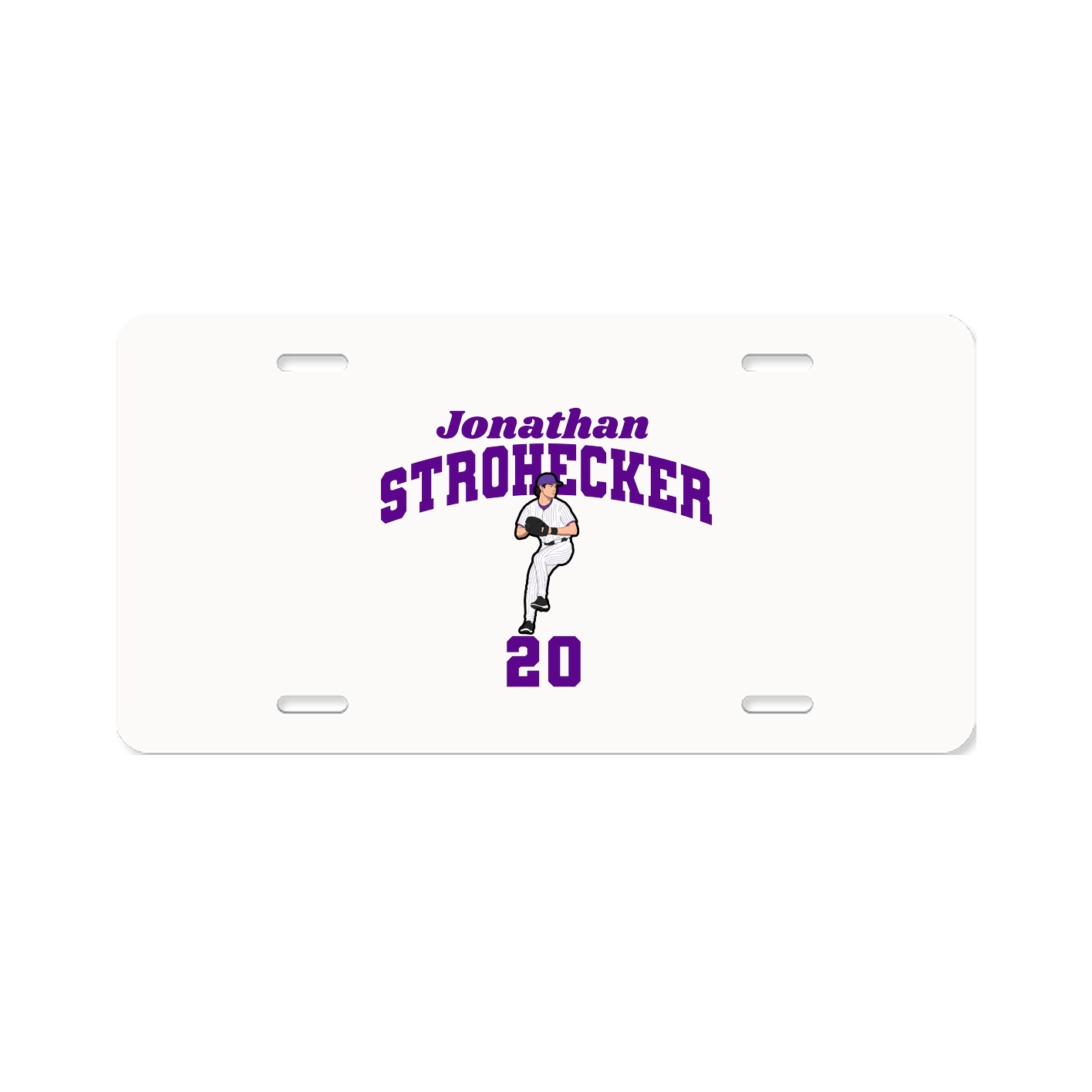 License Plate — Signature Arch in Classic