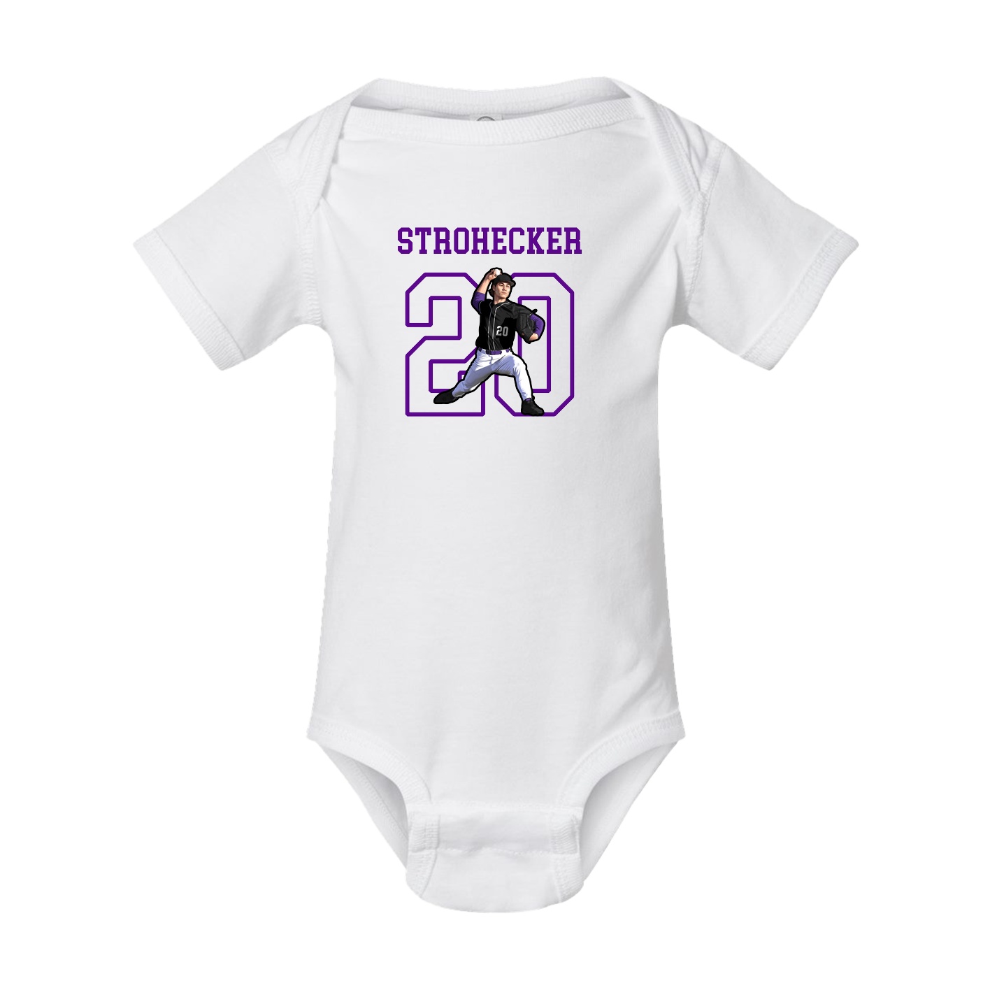 Baby Onesie — Shirsey in White