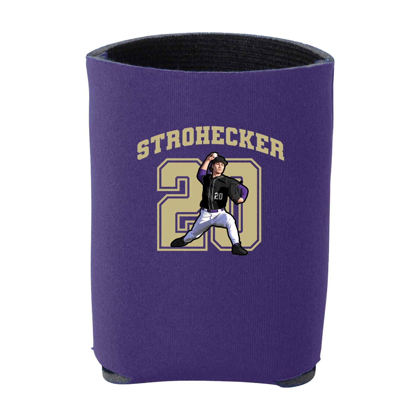 Can Holder — Number in Purple