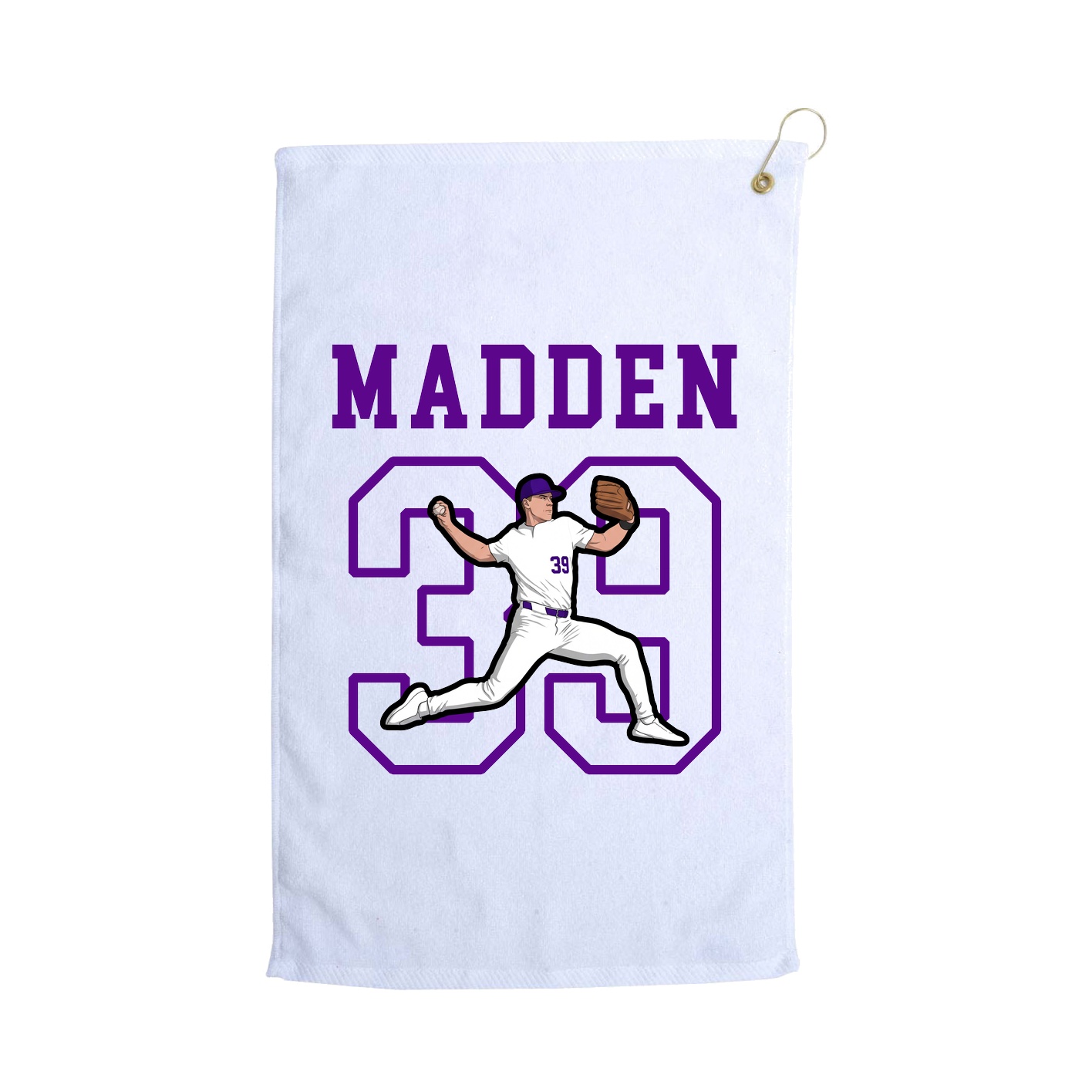 Golf Towel — Shirsey in White