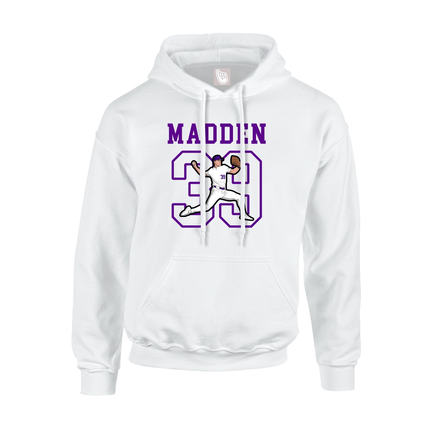 Youth Hoodie — Shirsey in White