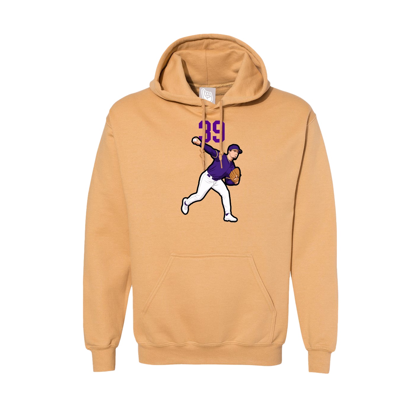 Hoodie — Number Top in Vegas Gold