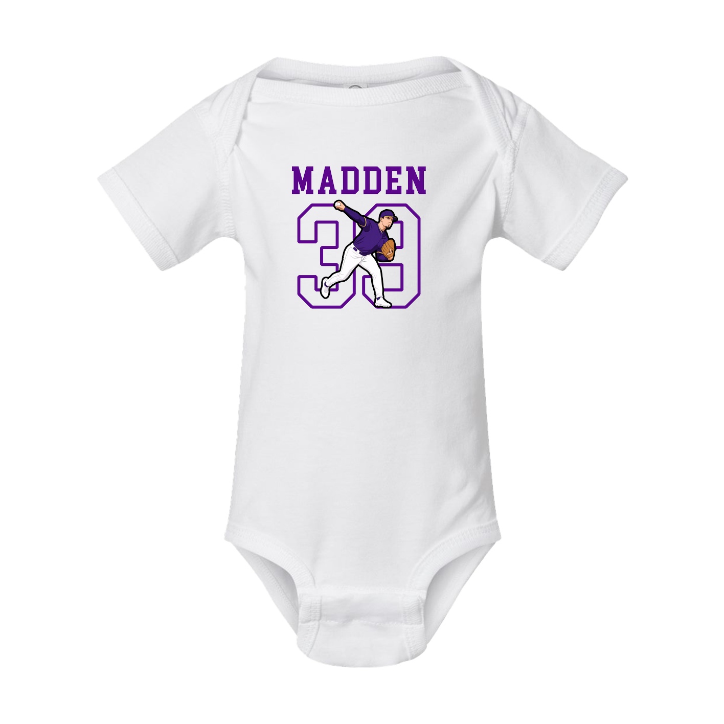 Baby Onesie — Shirsey in White