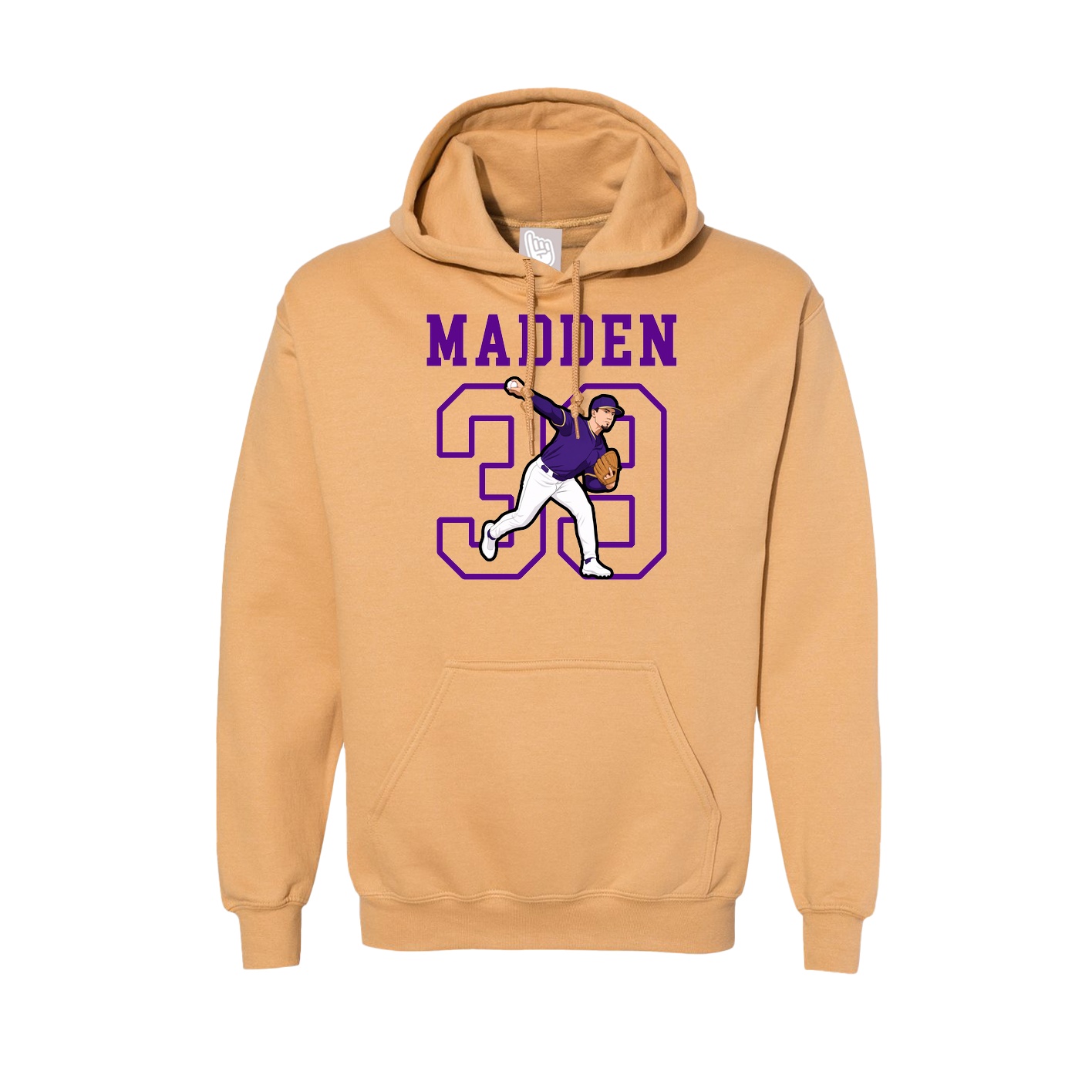 Hoodie — Shirsey in Vegas Gold