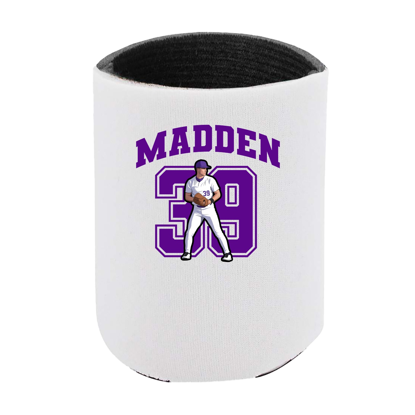 Can Holder — Number in White