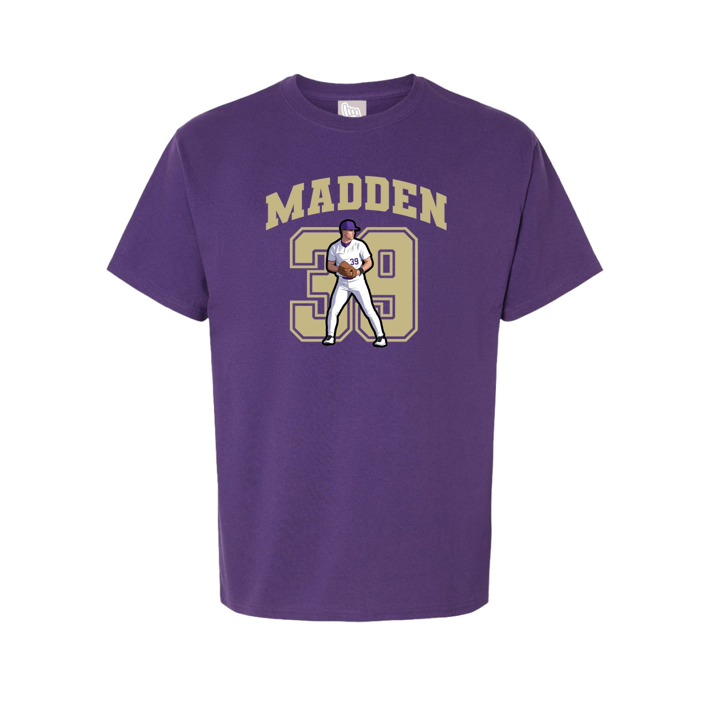 Tee — Number in Purple