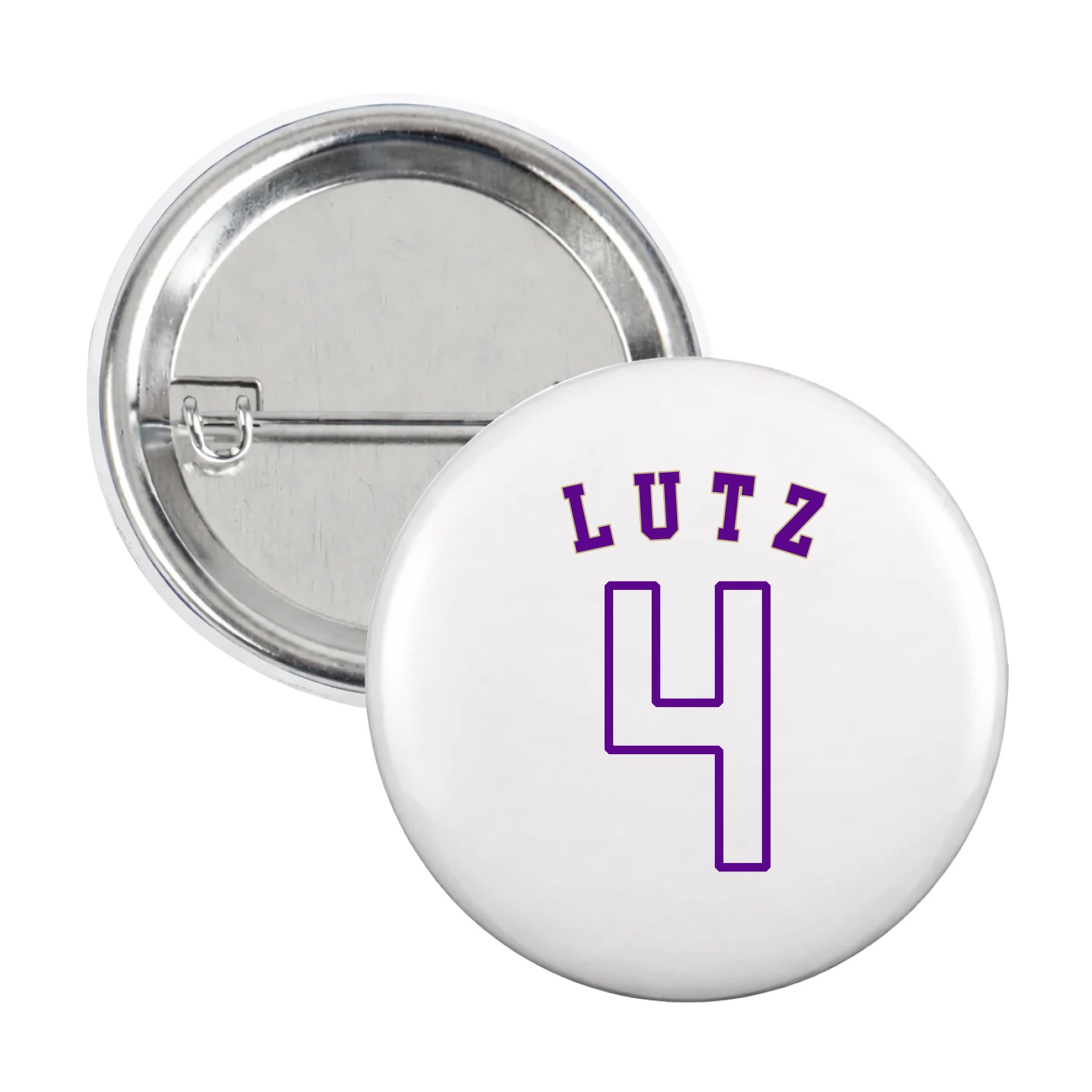 Game Day Button — Shirsey Arch in White