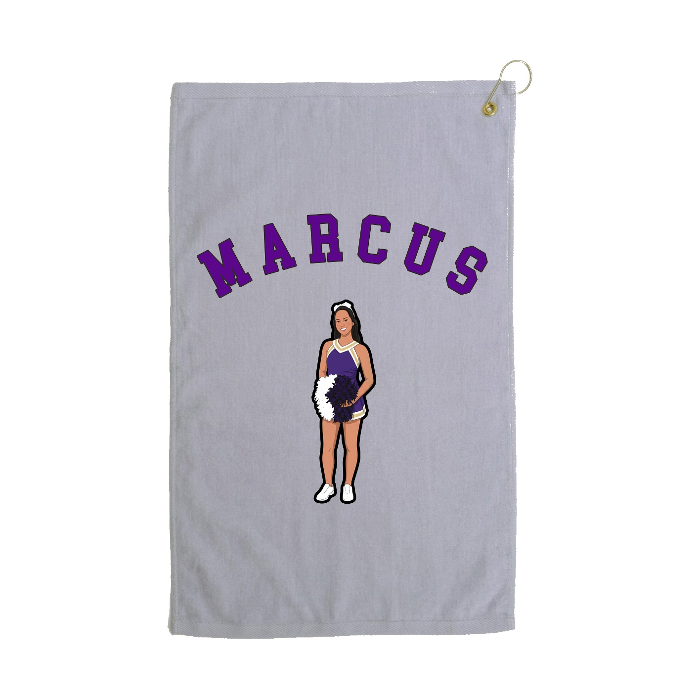 Golf Towel — Shirsey Arch in Grey