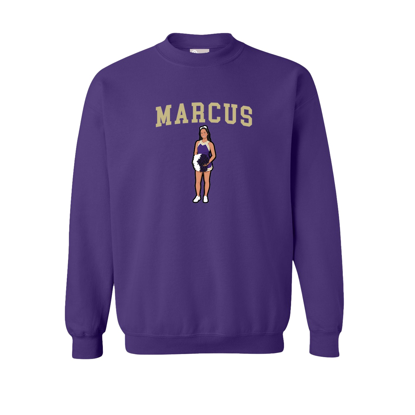 Fleece Crew — Shirsey in Purple