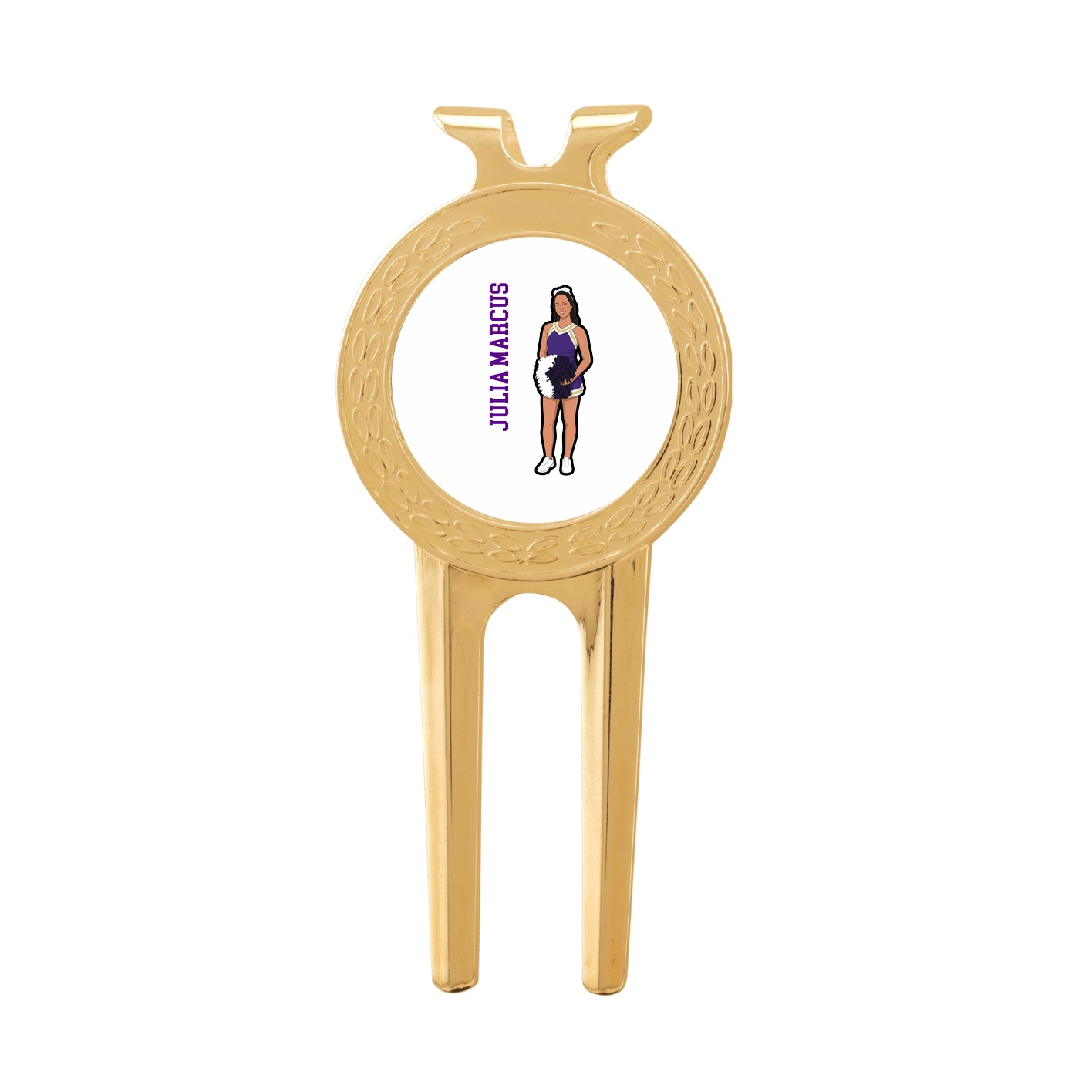 Divot Tool with Ball Marker — Name Vertical in Classic