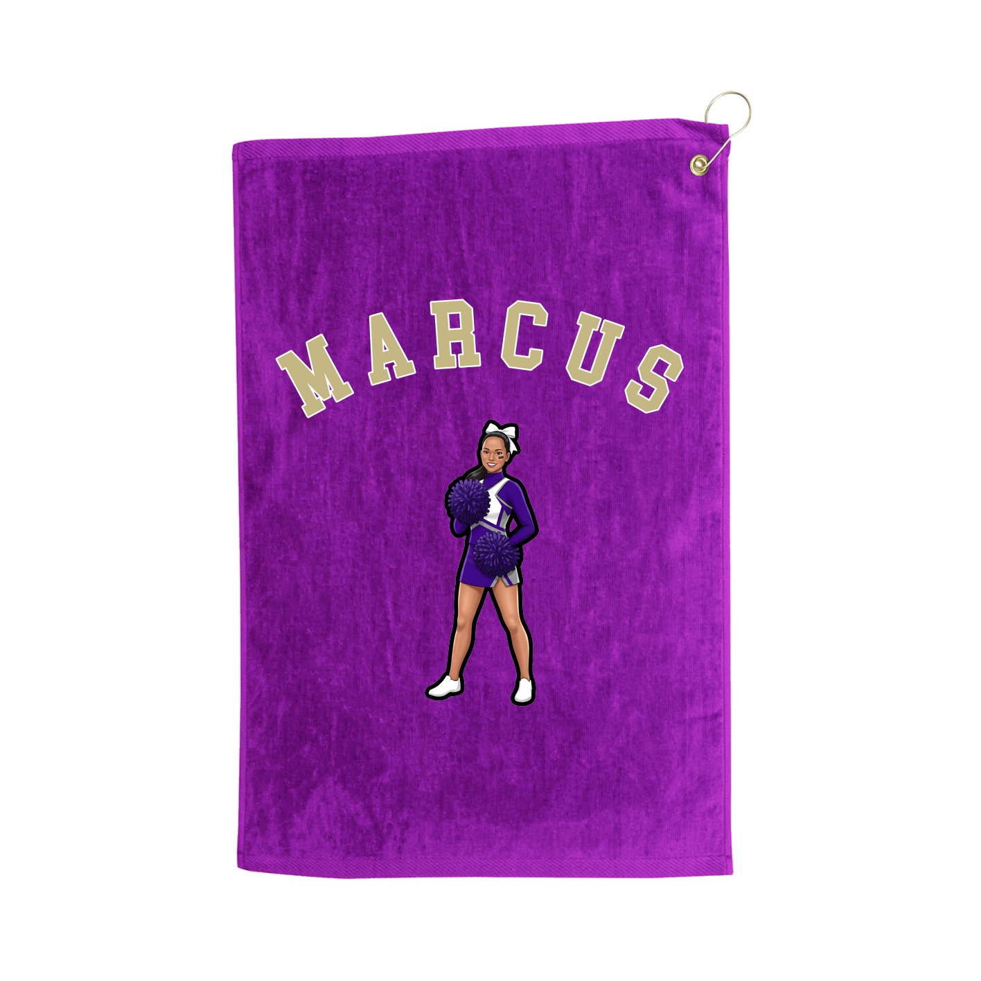Golf Towel — Shirsey Arch in Purple