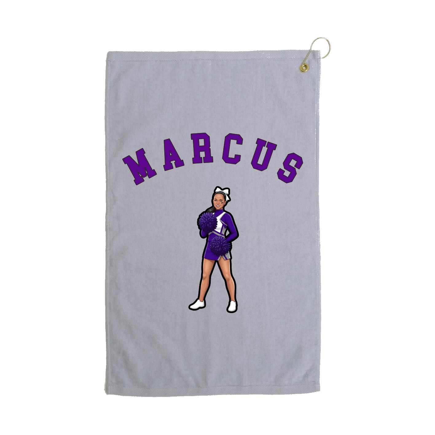 Golf Towel — Shirsey Arch in Grey