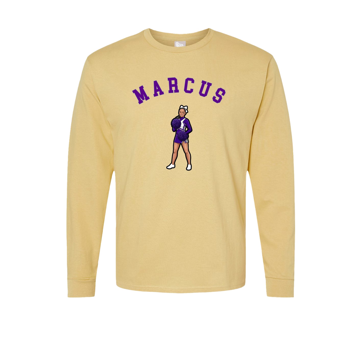 Long Sleeve Tee — Shirsey Arch in Vegas Gold