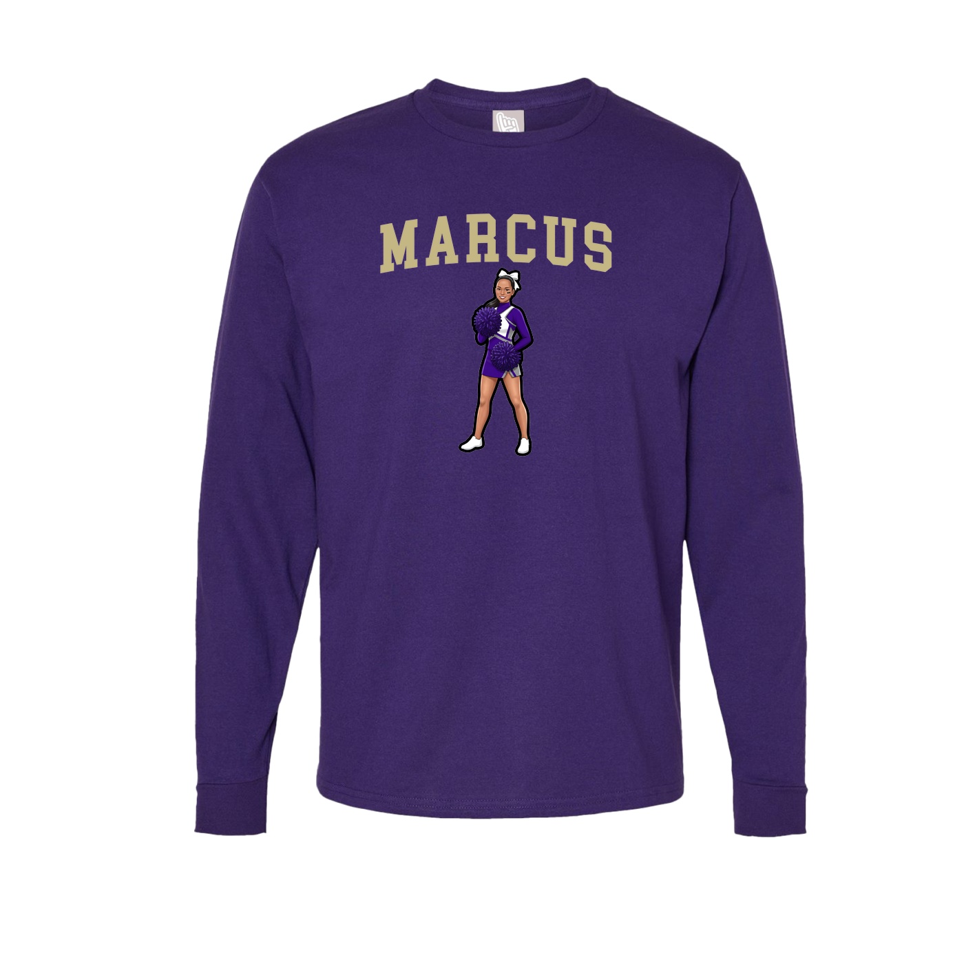 Long Sleeve Tee — Shirsey in Purple