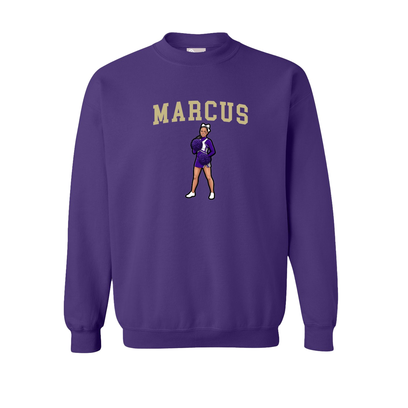 Fleece Crew — Shirsey in Purple