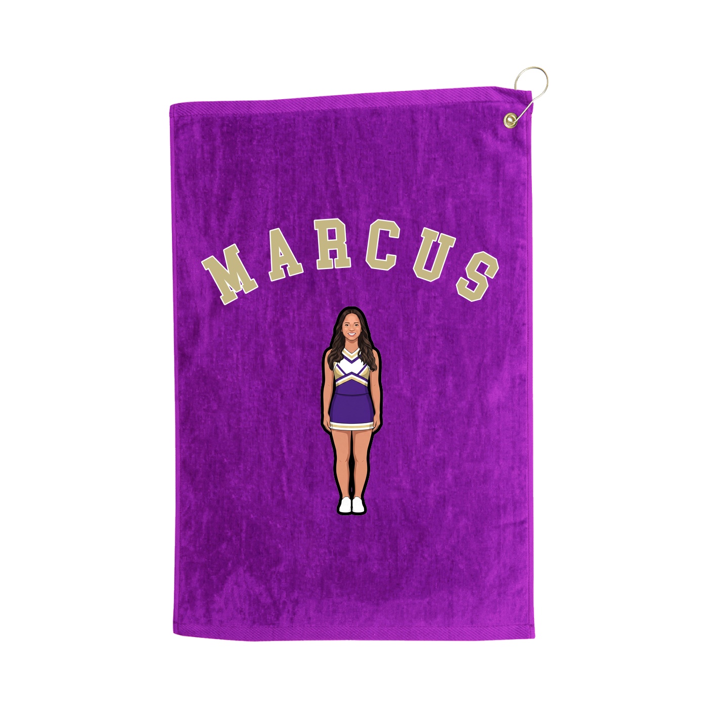 Golf Towel — Shirsey Arch in Purple