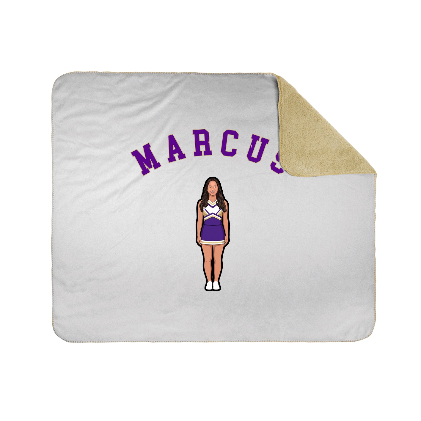 Throw Blanket — Shirsey Arch in White
