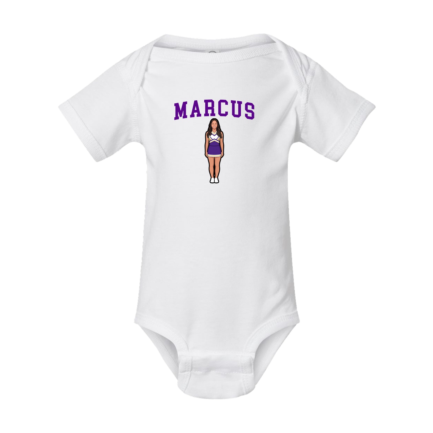 Baby Onesie — Shirsey in White