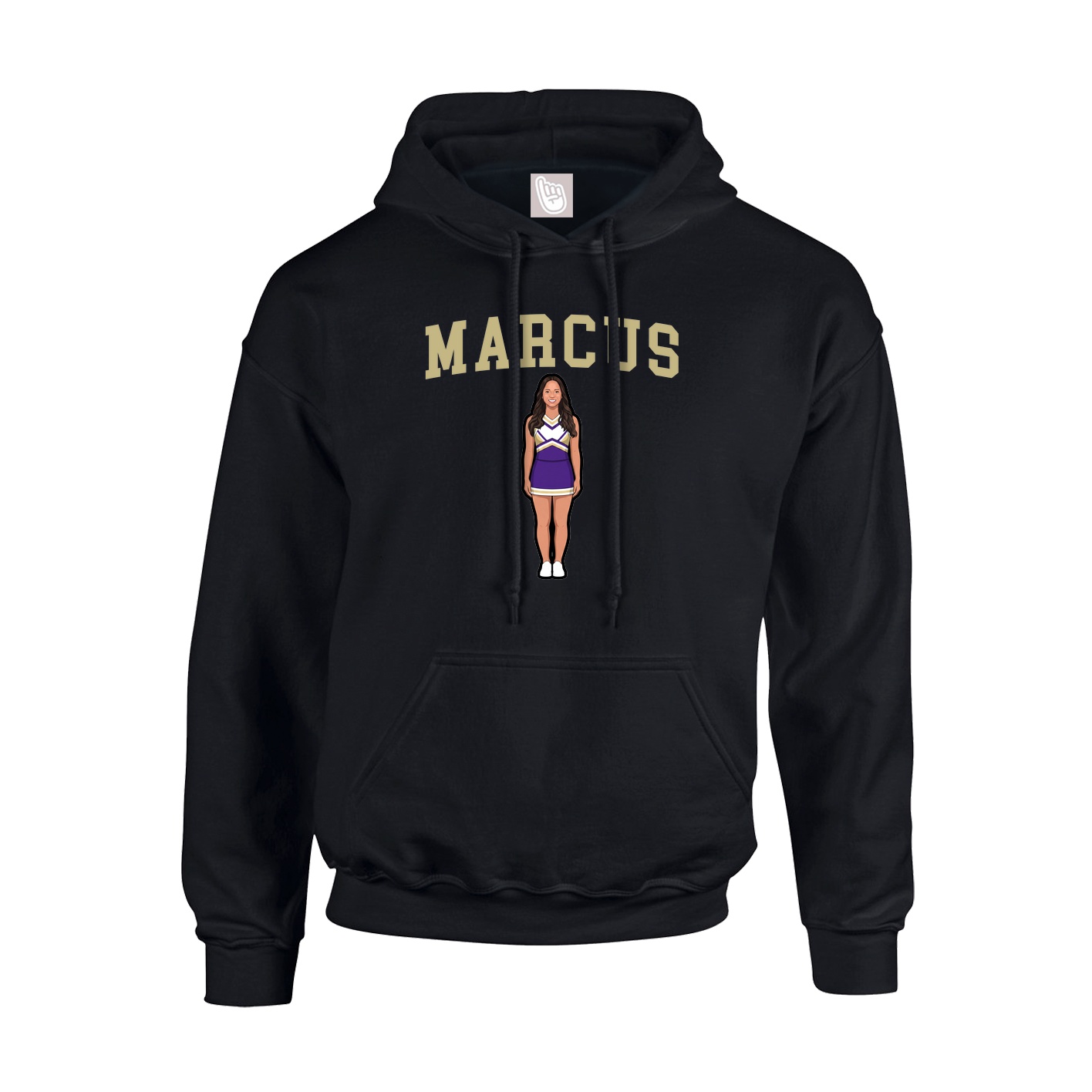 Youth Hoodie — Shirsey in Black