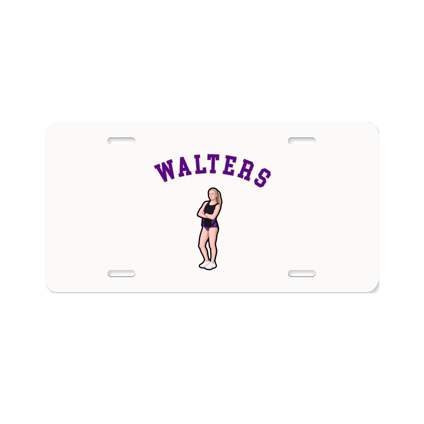 License Plate — Shirsey Arch in Classic